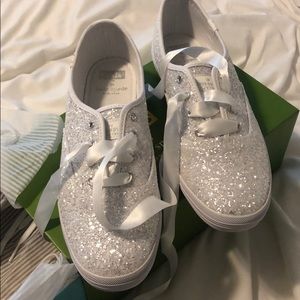 Kate Spade Glitter Keds shoes
